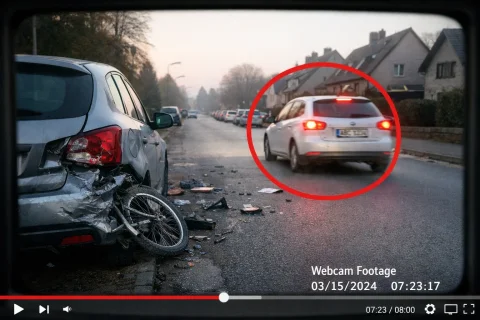 Webcam entlarvt den T&auml;ter